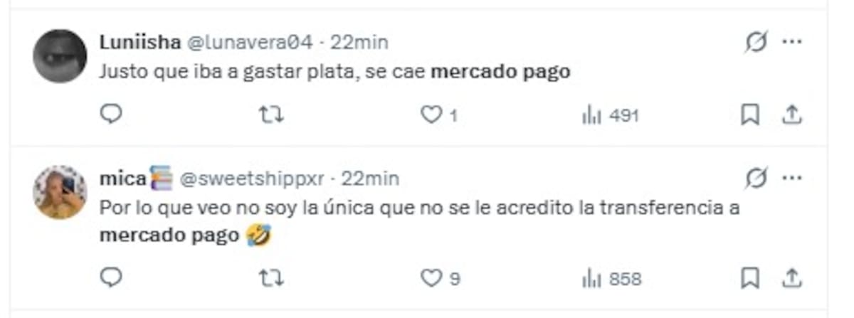 Se cayó Mercado Pago