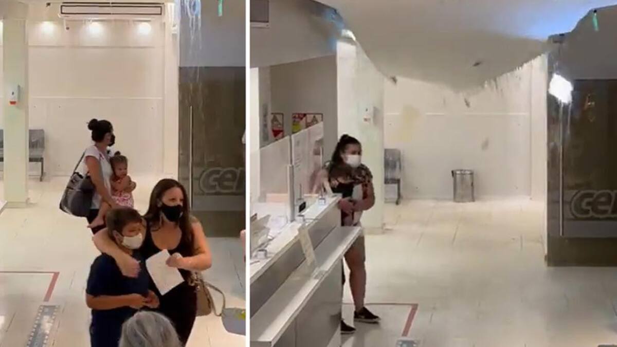 Se derrumbó parte de un techo del Sanatorio de Niños de Rosario