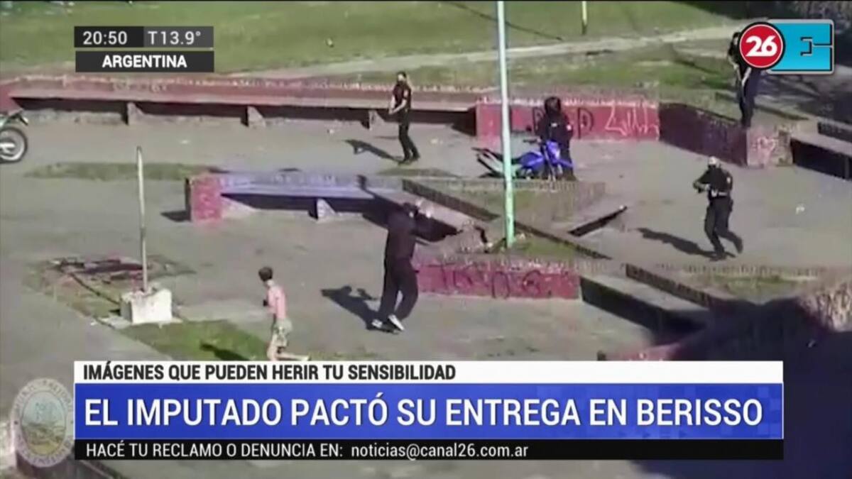 Se entregó en Ensenada ex barra de Cambaceres y kickboxing que puso en fuga a 5 policías, CANAL 26