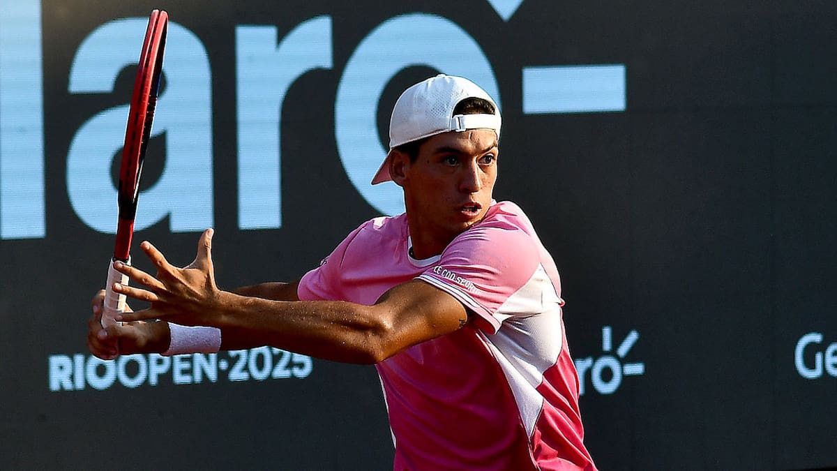 Sebastián Báez venció a Alexandre Müller y se consagró bicampeón del ATP de Río de Janeiro
