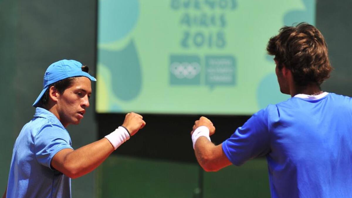 Sebastián Báez y Facundo Díaz Acosta, tenis, dobles, Juegos Olímpicos de la Juventud, deportes