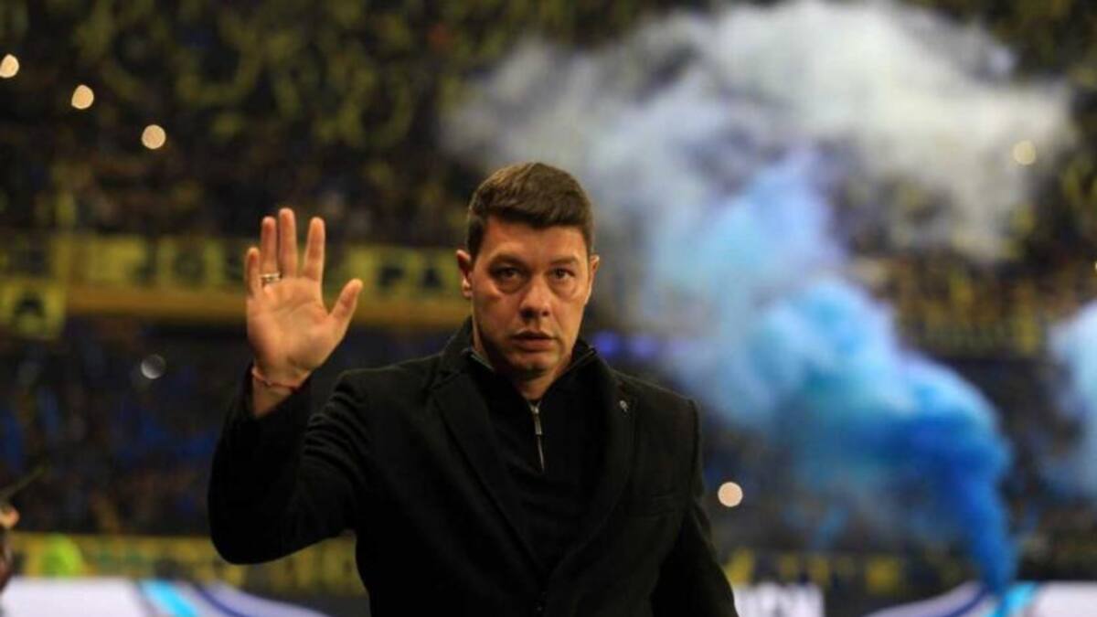 Sebastián Battaglia, Boca. Foto: NA.