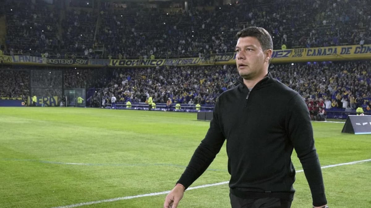 Sebastián Battaglia, Boca. Foto: Twitter.