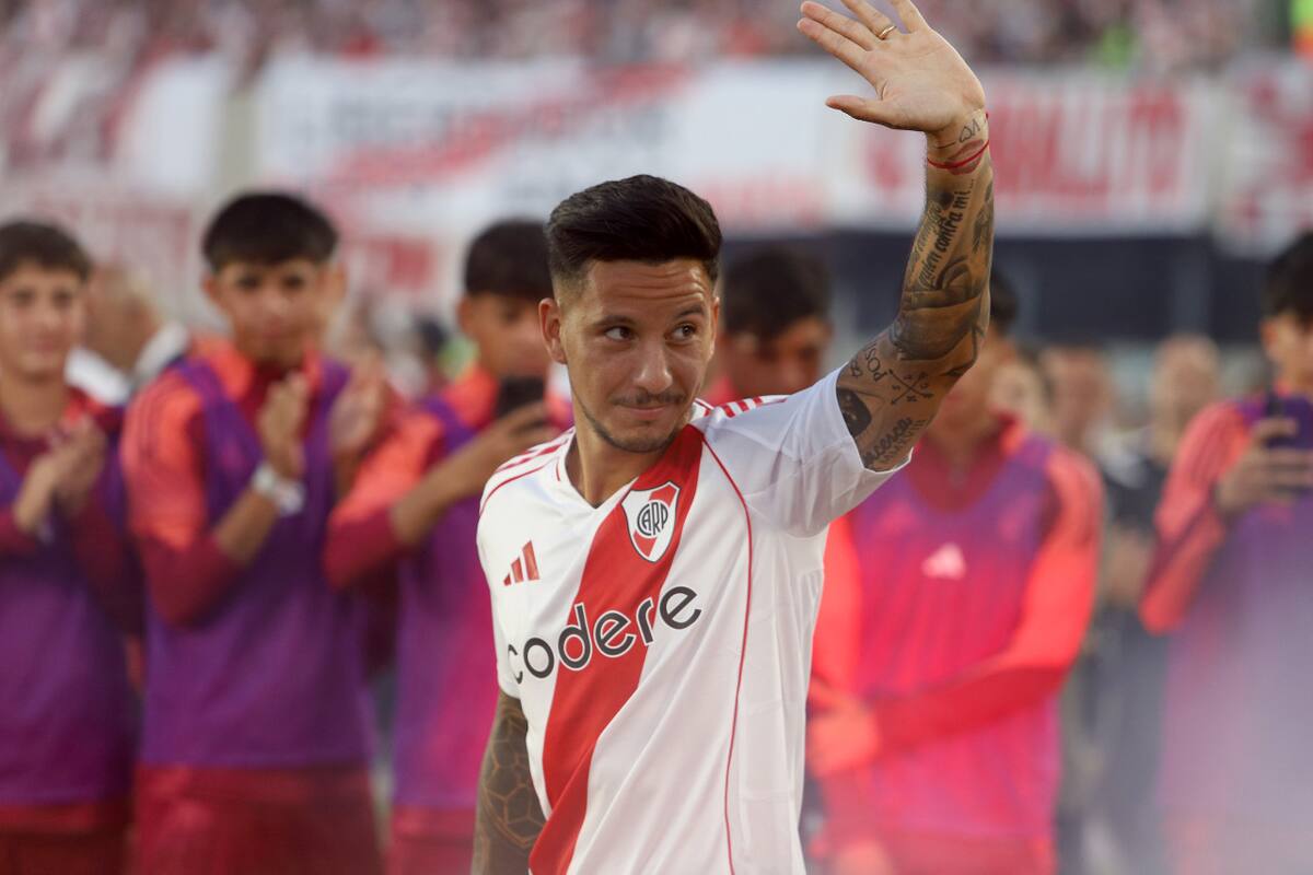Sebastián Driussi, River Plate. Foto: NA/Mariano Sánchez.