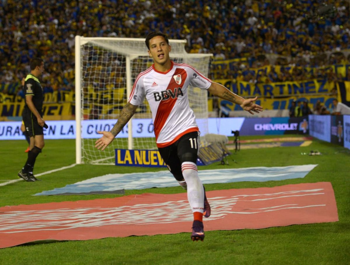 Sebastián Driussi vs. Boca Juniors. Foto: NA.