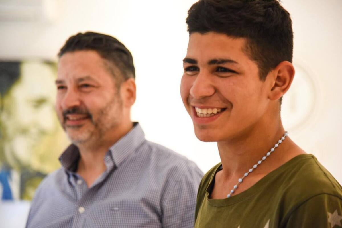 Sebastián Giménez, chico de 15 años que estuvo desaparecido en Merlo, Gustavo Menéndez