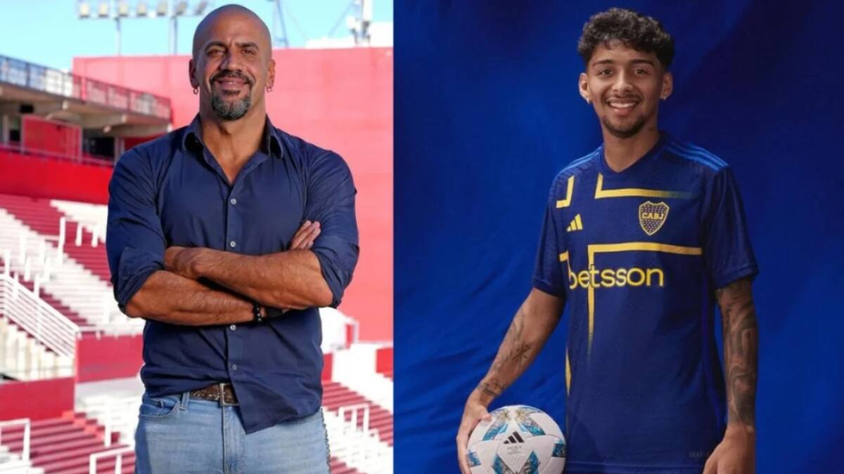 Sebastián Verón y Cristian Medina. Fotos: NA