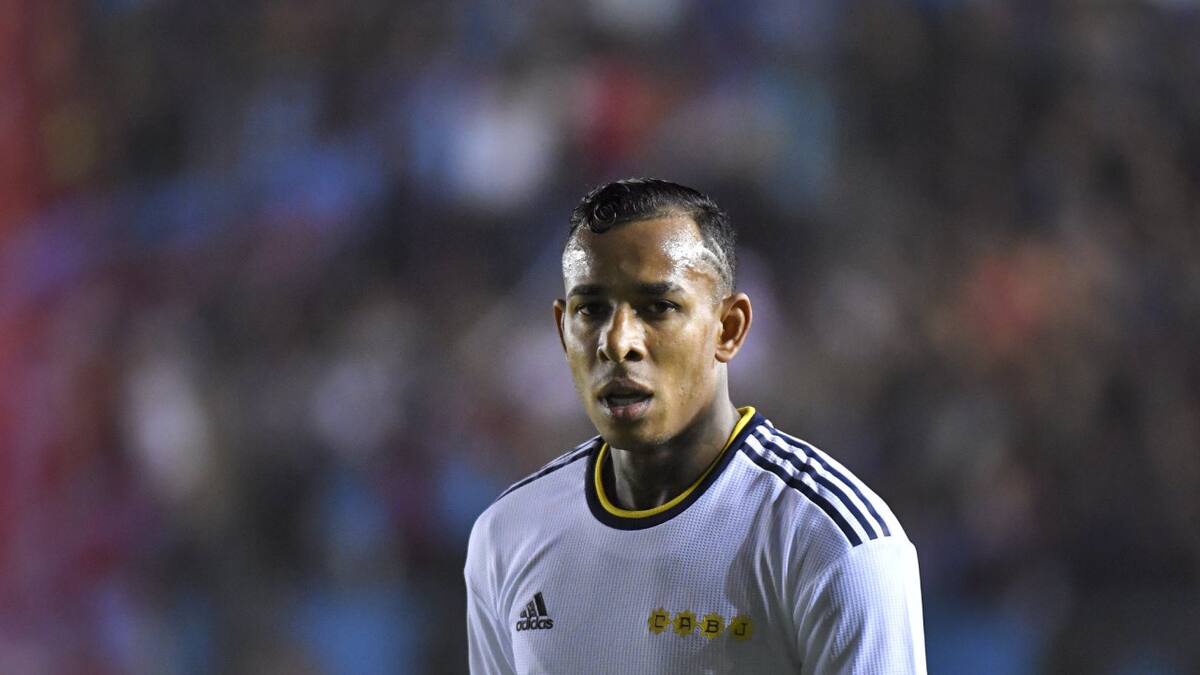 Sebastián Villa en Boca.