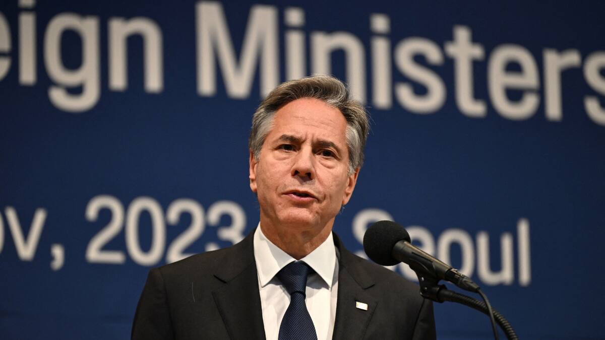 Secretario de Estado estadounidense, Antony Blinken. Foto: Reuters.