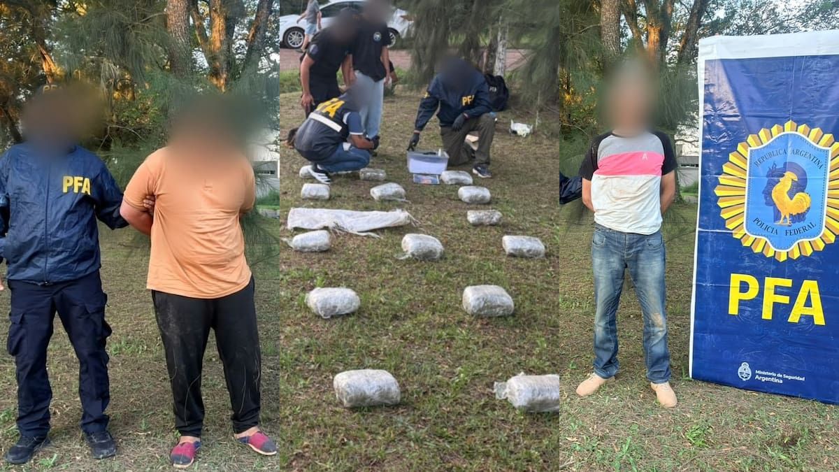 Secuestraron 18 kilos de droga en la provincia de Chaco.