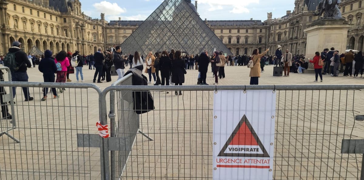 Seguridad en París ante amenazas de atentados terroristas. Foto: EFE.