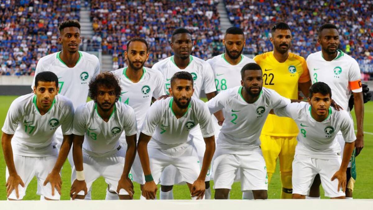 Selección Arabia Saudita. Foto: REUTERS
