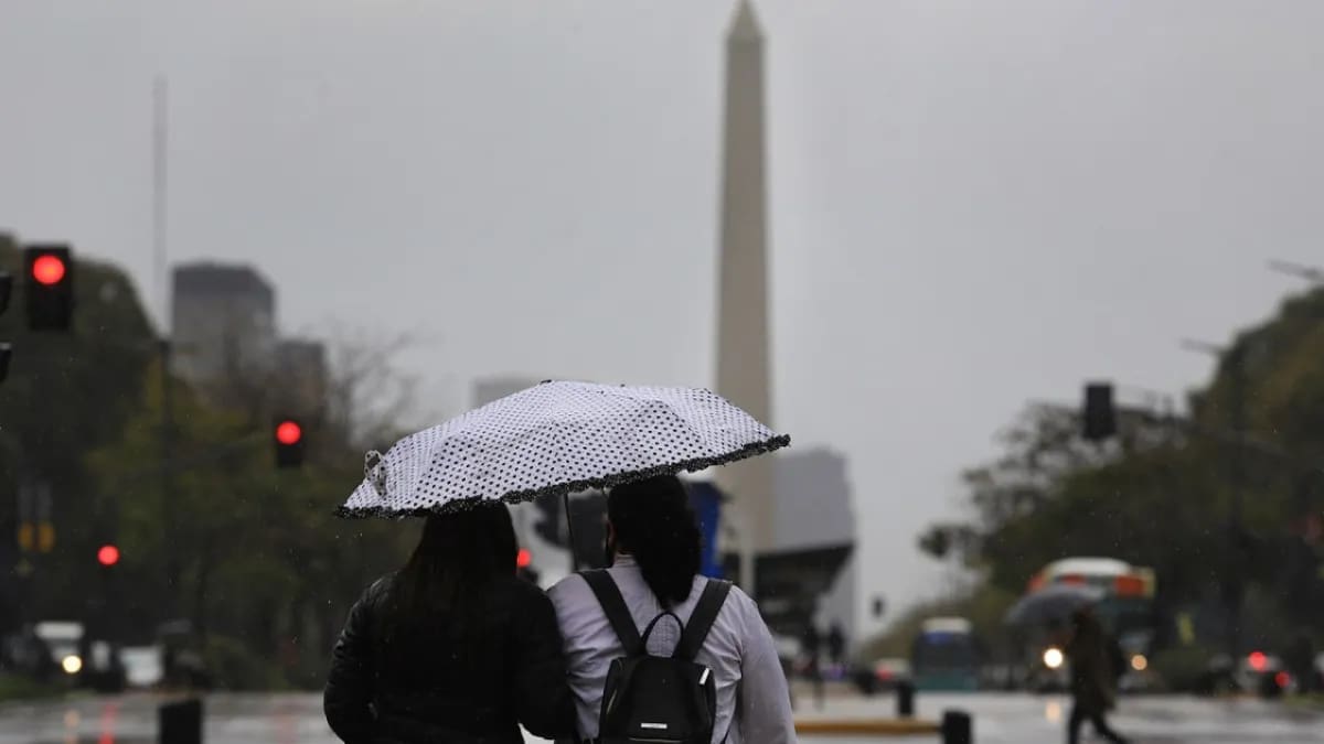 Cambia el pronóstico en Buenos Aires: siguen las lluvias y ya hay fecha para tormentas fuertes
