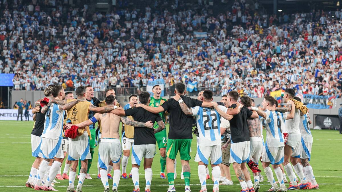 La Selección Argentina en la Copa América 2024. Foto: Reuters.