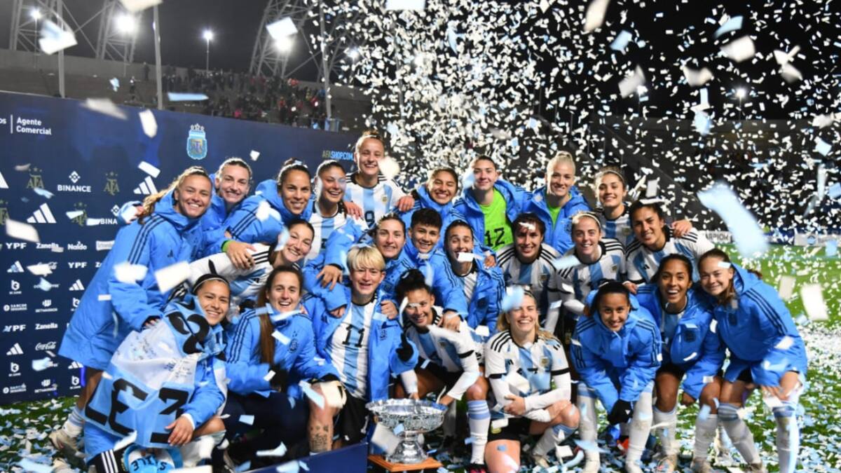 Selección Argentina de Fútbol Femenino. Foto: Twitter.