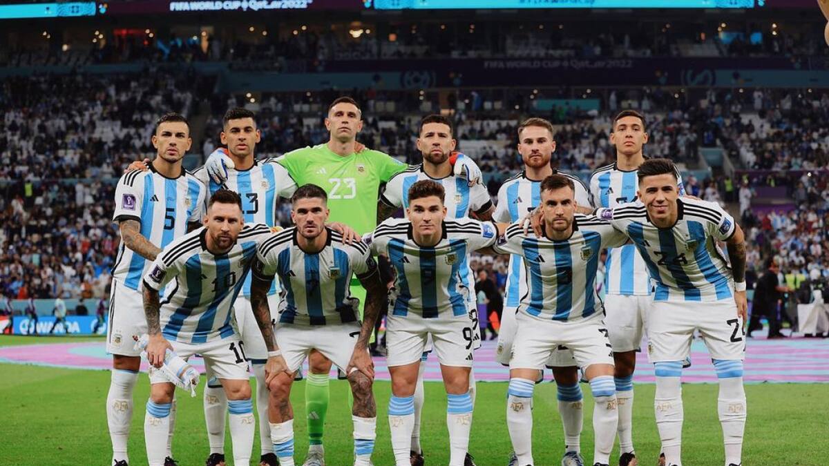 Selección Argentina en Qatar 2022. Foto: Instagram.