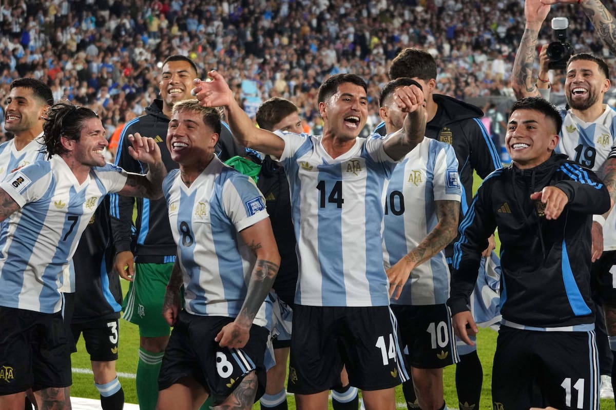 Selección Argentina. Foto: Juan Foglia / NA