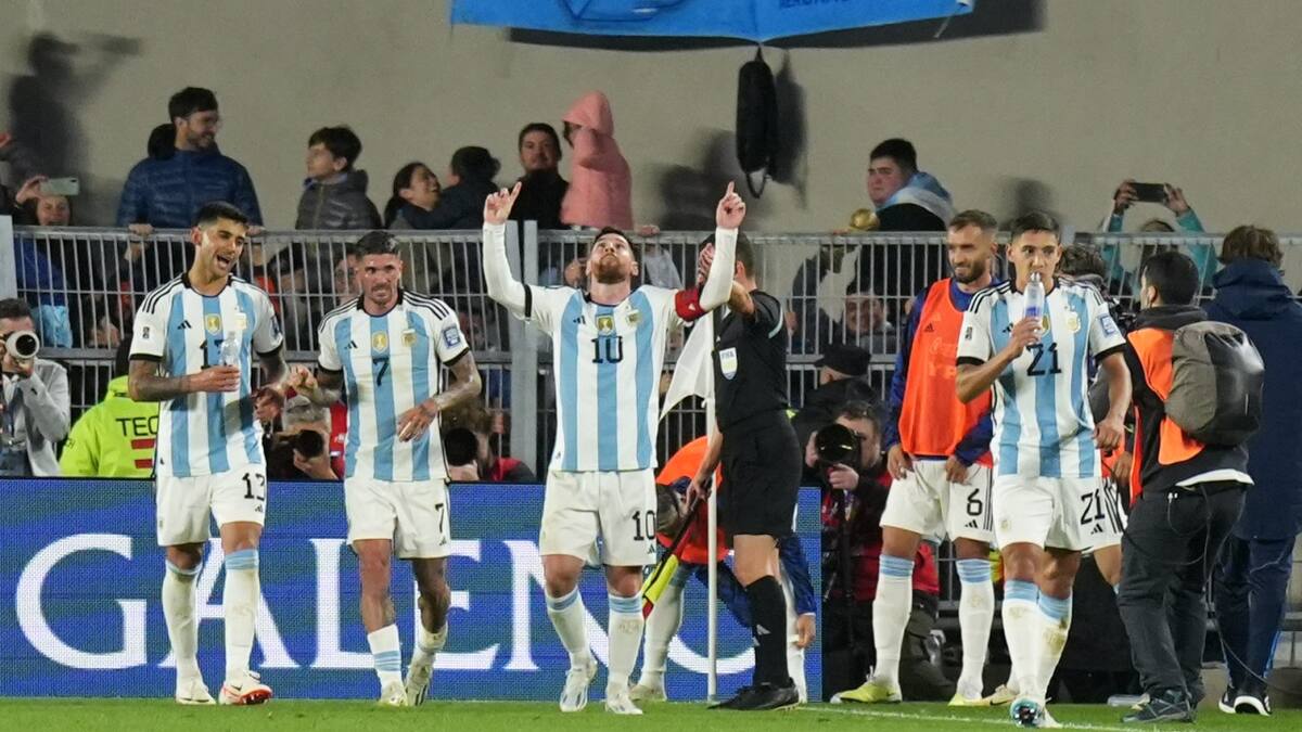 Selección Argentina. Foto: NA.