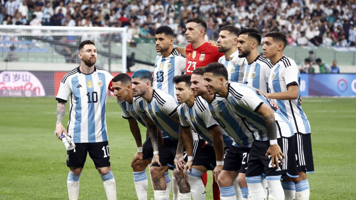 Selección Argentina. Foto: Reuters.