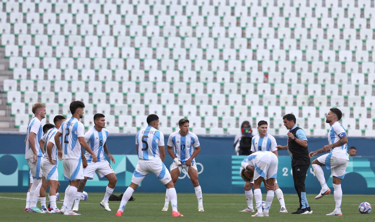 Selección Argentina Sub 23; Juegos Olímpicos París 2024. Foto: Reuters.