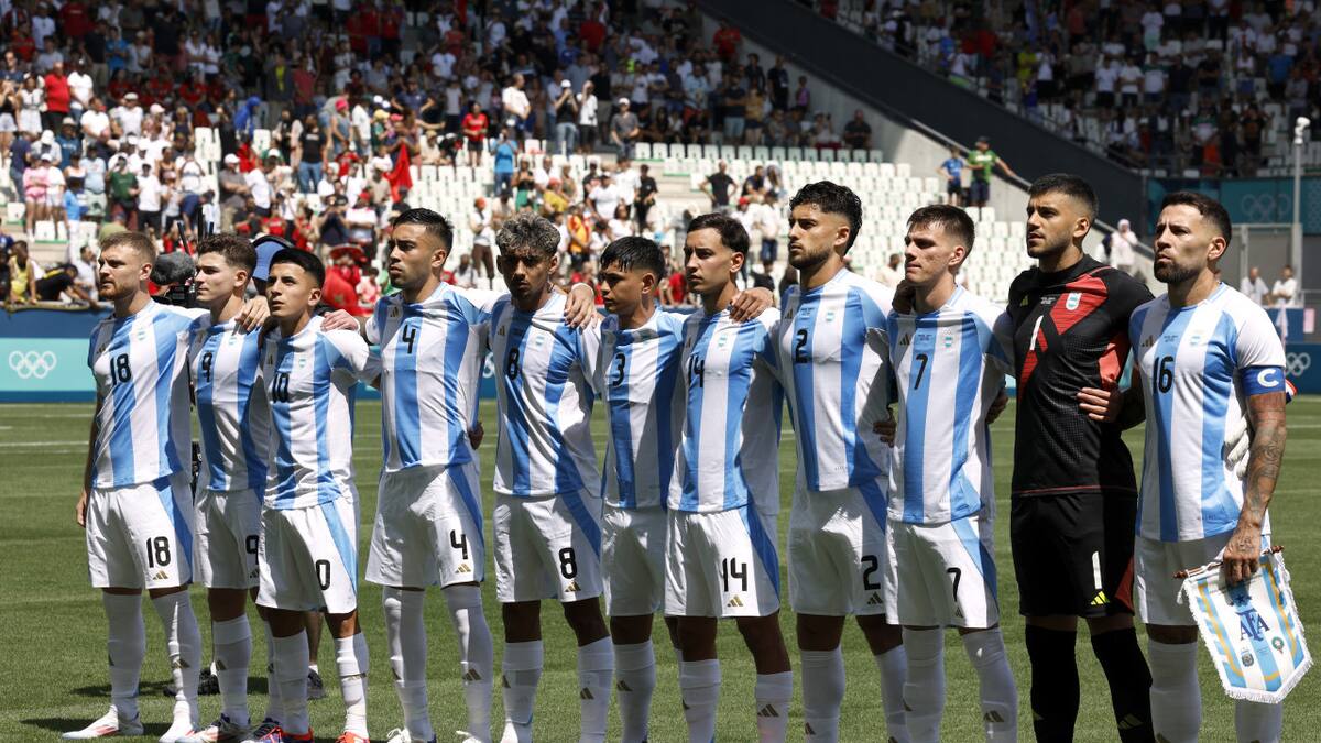 Selección Argentina Sub 23; Juegos Olímpicos París 2024. Foto: Reuters.