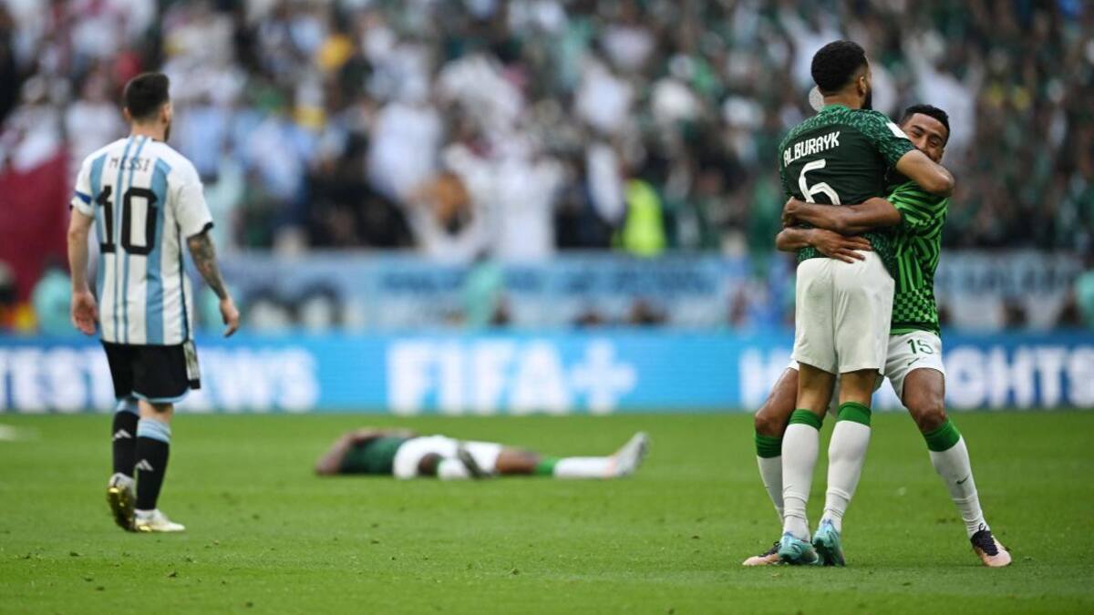 Selección Argentina vs Arabia Saudita, Mundial Qatar. Foto: NA