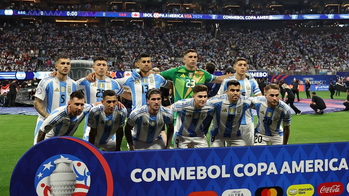 Selección Argentina vs. Canadá; Copa América 2024. Foto: Reuters.