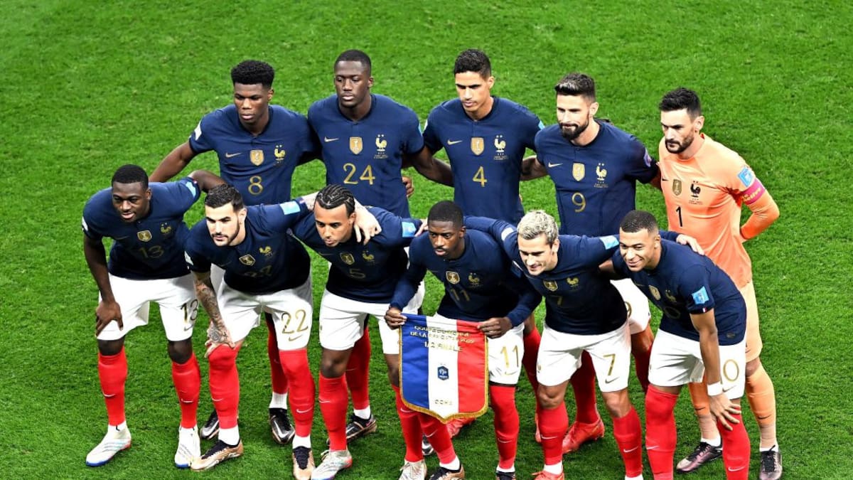 Selección de Francia. Foto: EFE.