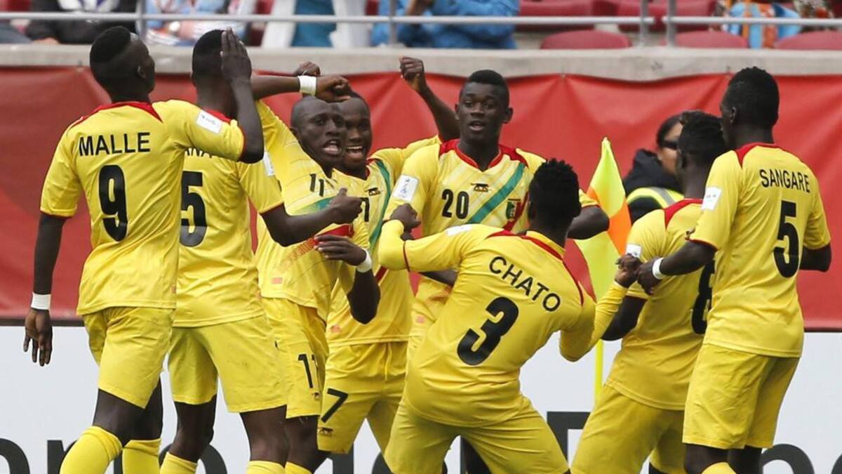 Selección de Mali - Mundial Sub 20 de Polonia 2019 - Festejo de gol