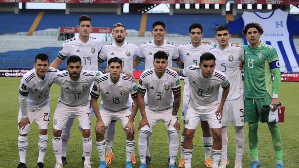 Selección de Mexico. Foto: EFE.