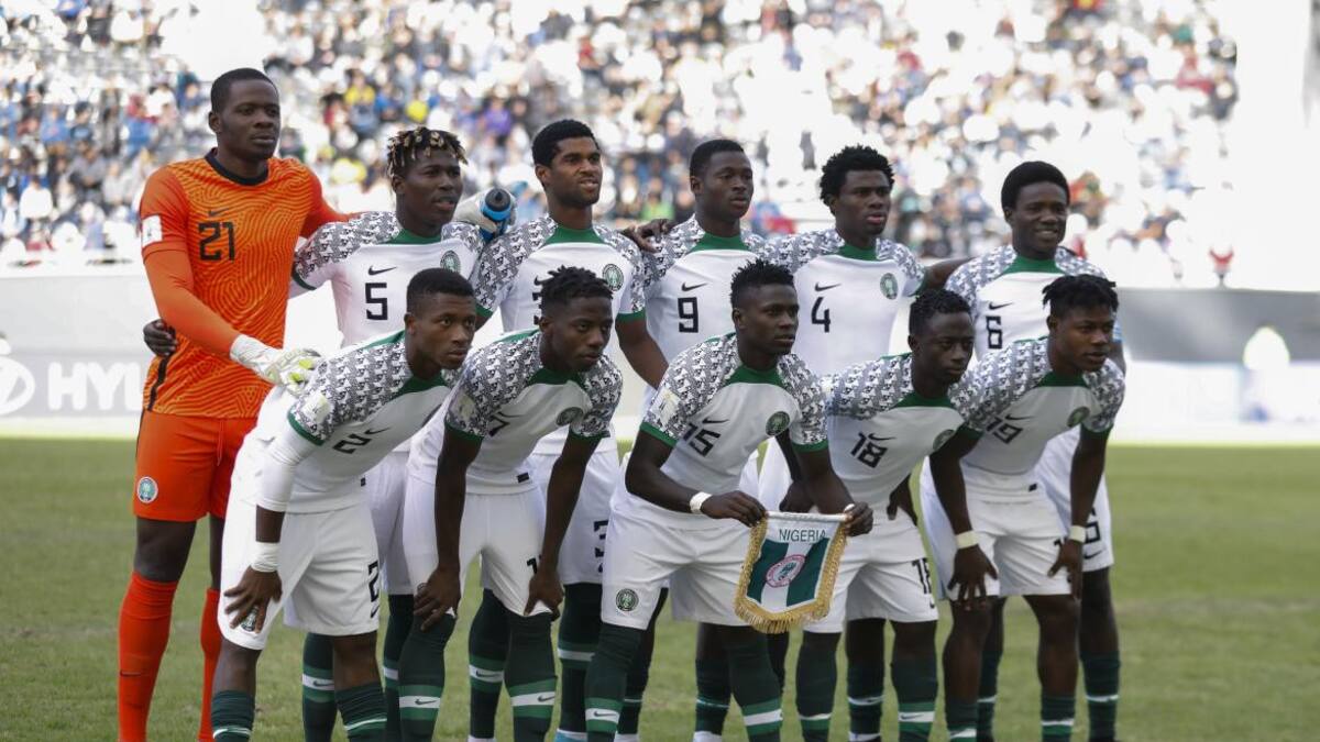 Selección de Nigeria en el Mundial Sub 20. Foto: EFE.