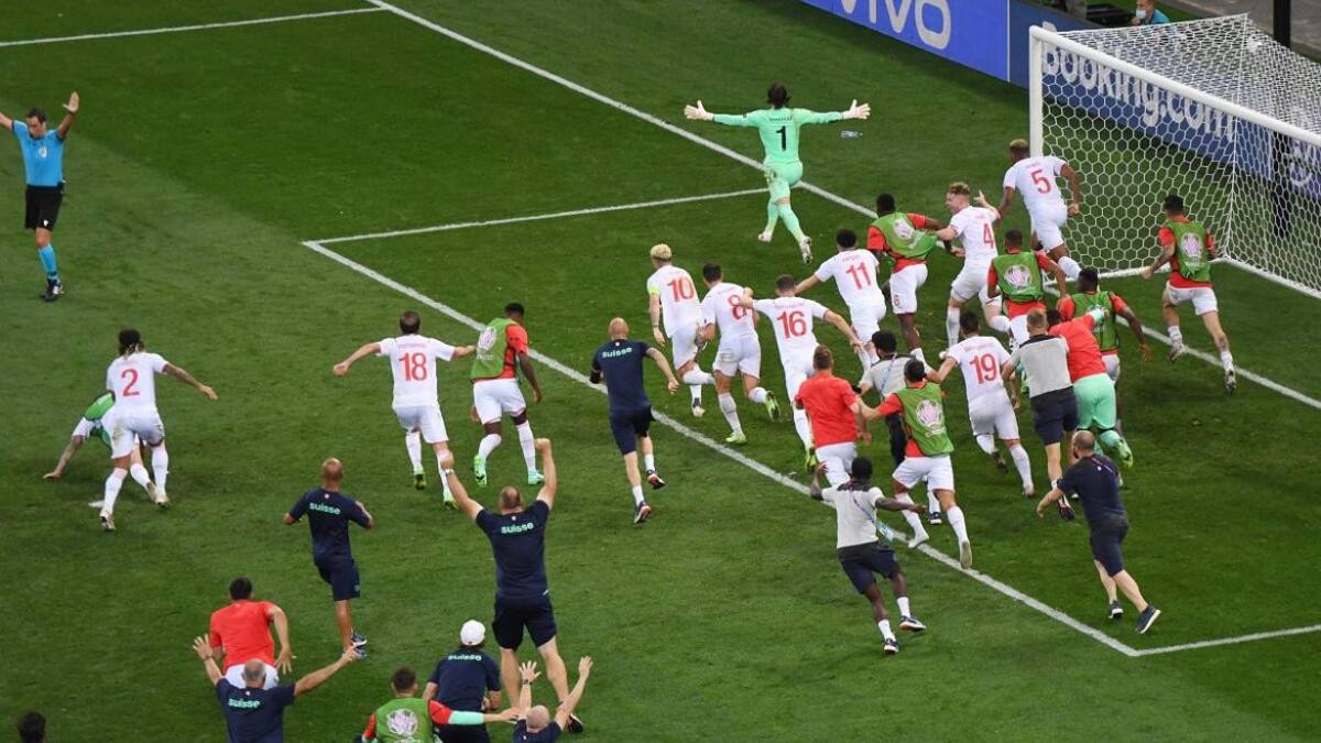 Selección de Suiza, Eurocopa. Reuters