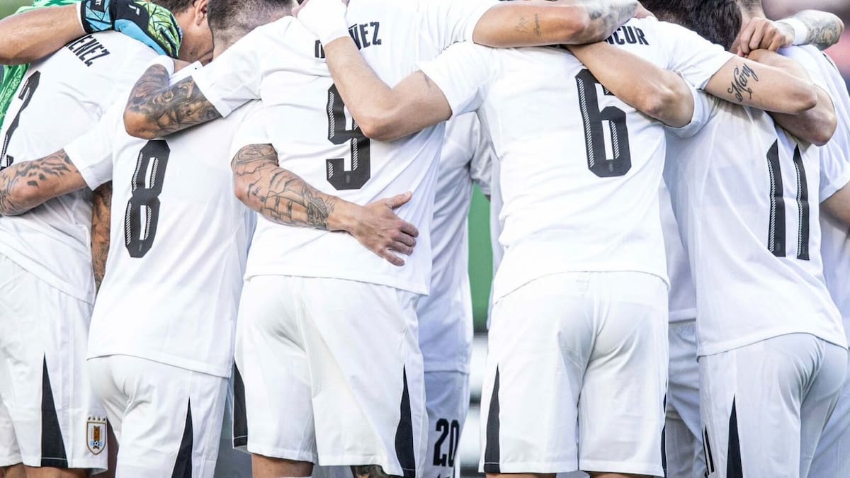 Selección de Uruguay. Foto: Twitter.