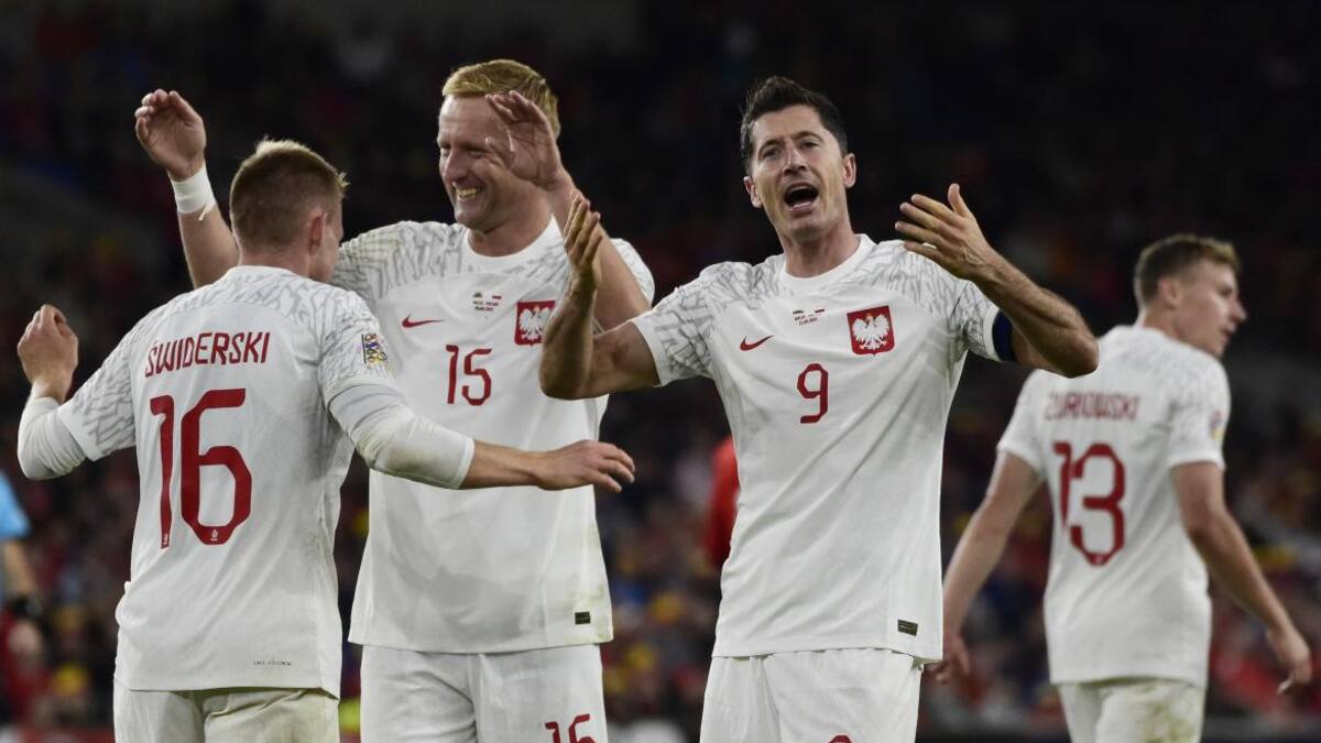 Selección Polonia. Foto: REUTERS