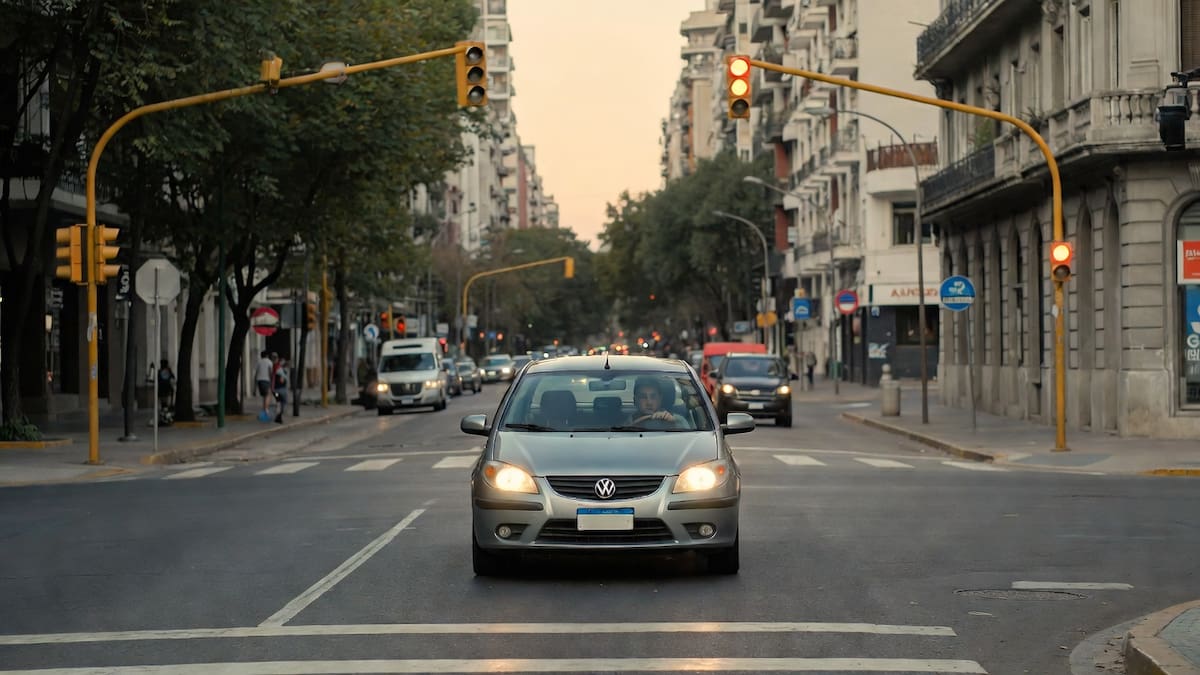 Cruzar en amarillo en CABA: cuándo no está permitido y en qué casos se aplica una multa de más de $200.000