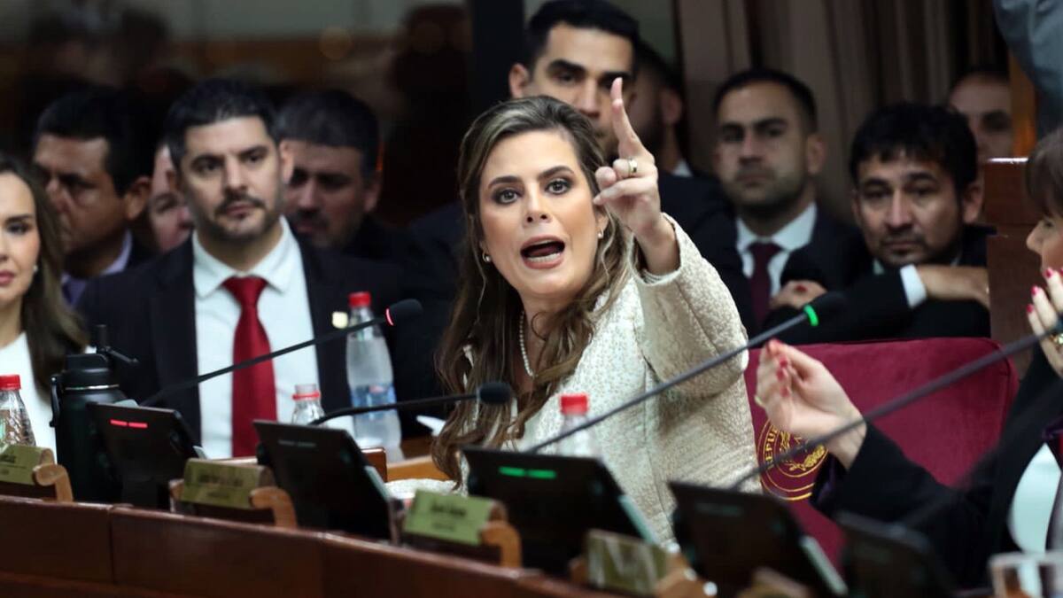 Senadora de Paraguay, Kattya González. Foto: ABC Color