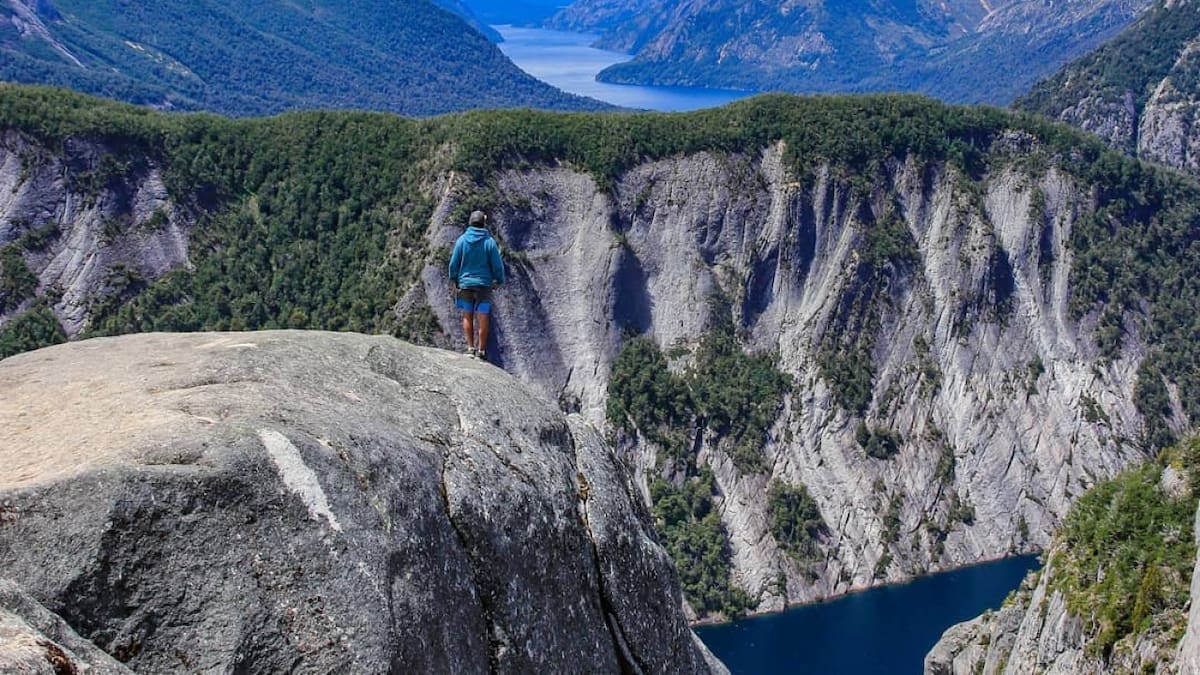 Sendero Mirada del Doctor, en Bariloche. Foto: Facebook / Respira Argentina.