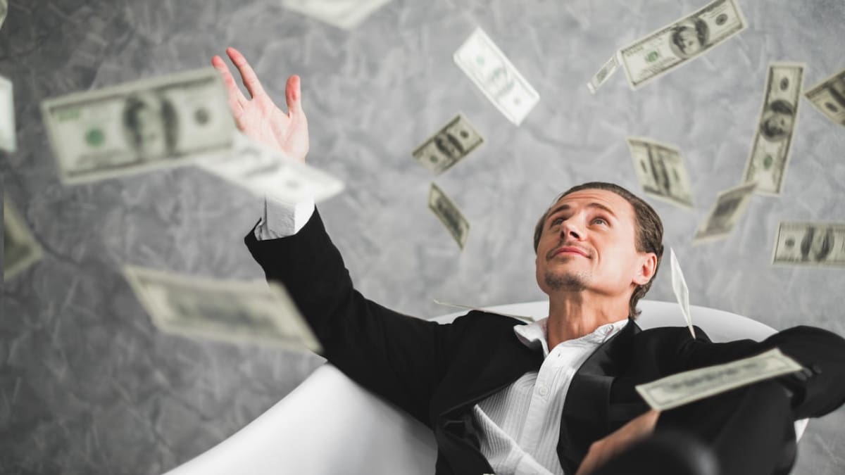 Ser millonario sin trabajar ni estudiar.