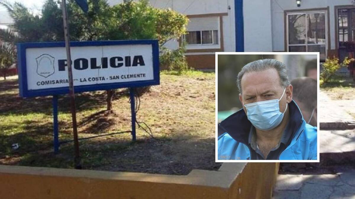 Sergio Berni, comisaría de San Clemente, NA