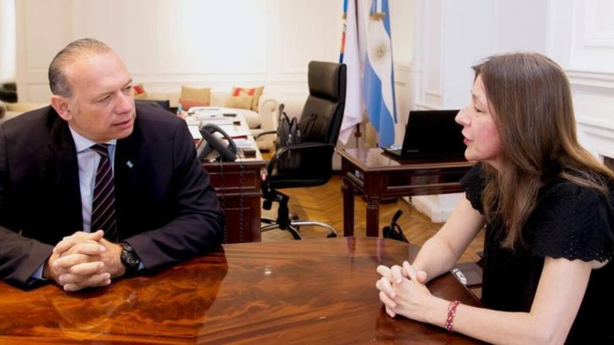 Sergio Berni y Sabina Frederic