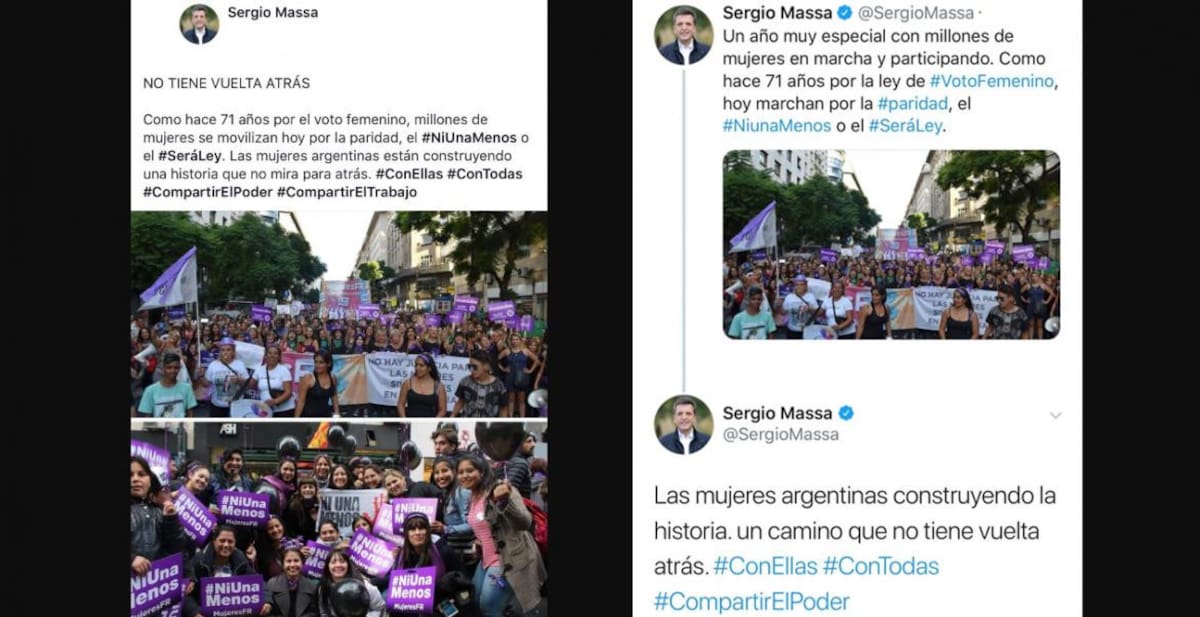 Sergio Massa - Mujeres argentinas