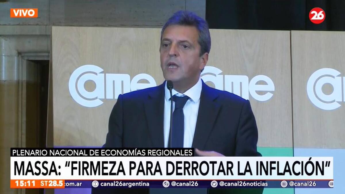 Sergio Massa, CAME, CANAL 26