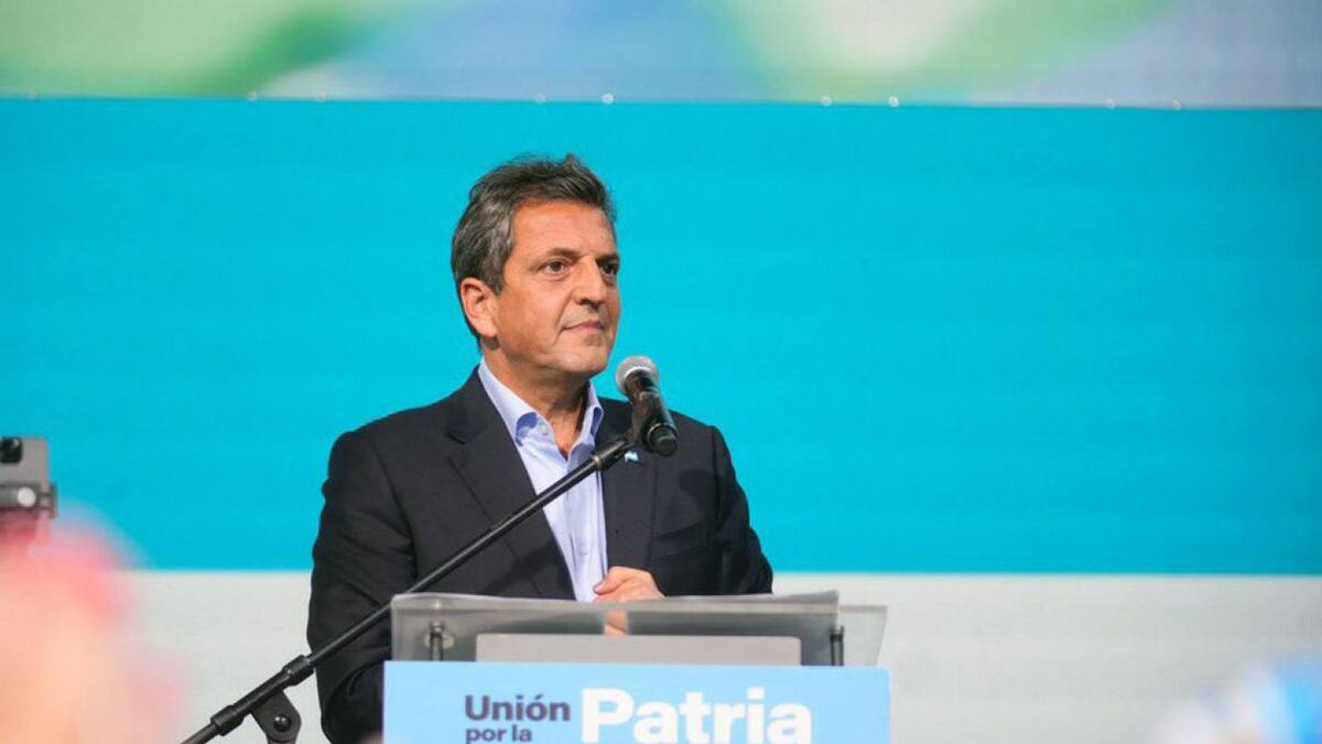 Sergio Massa, elecciones 2023. Foto: NA
