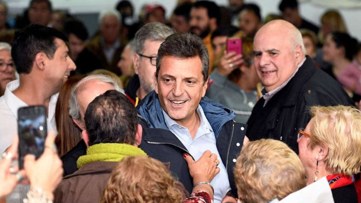 Sergio Massa en Chacabuco