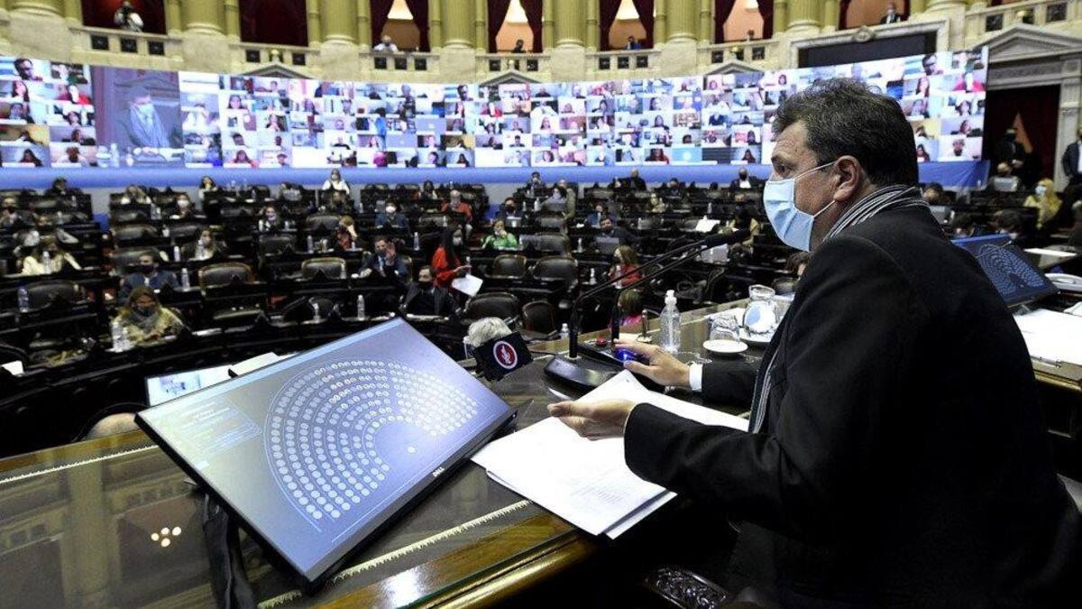 Sergio Massa en Diputados