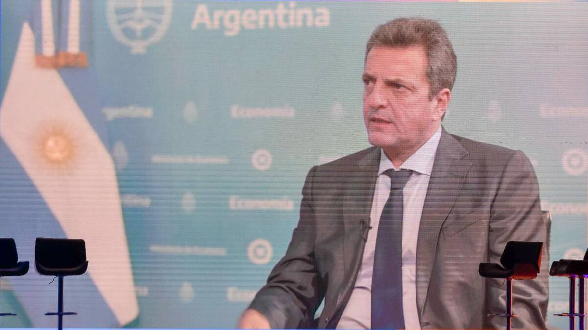 Sergio Massa en el Coloquio de IDEA. Foto: NA.