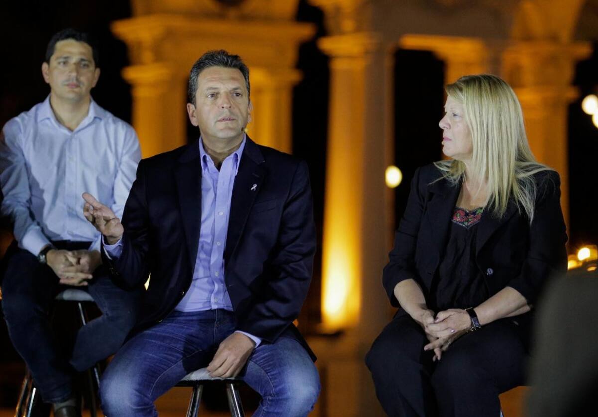 Sergio Massa en Tigre - DYN