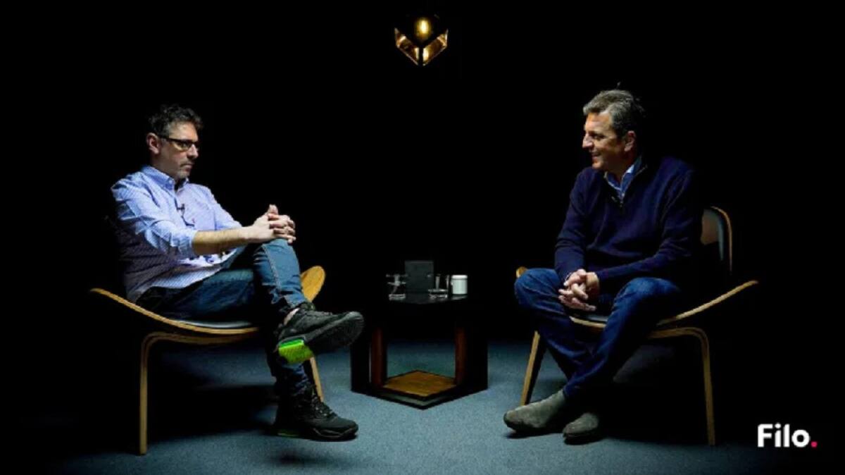 Sergio Massa. Foto: Filo News.