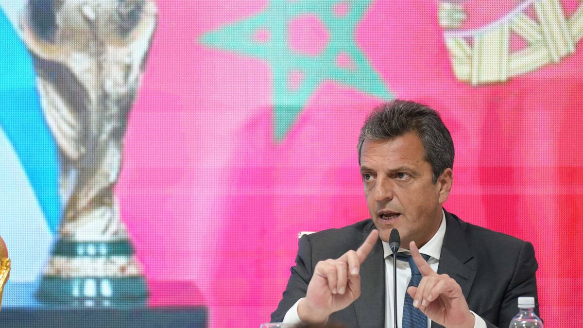 Sergio Massa. Foto: NA.