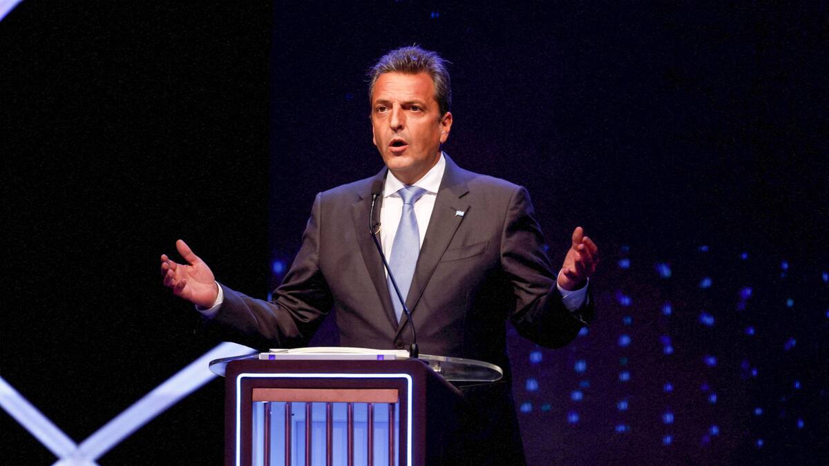 Sergio Massa. Foto: NA.